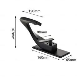 Bathroom Sink Faucet Electroplated Modern Brass Single Handle One Hole Cold And Hot Water Available Centerset Mount Lavatory Bathroom Vanity Faucet