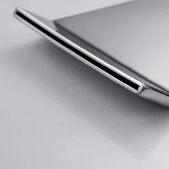 Bathroom Sink Faucet with Two Crystal Knob Handles Waterfall Matte Black/Chrome Deck Mounted Widespread 3 Holes Bathroom Faucets for Bathtub or Sink