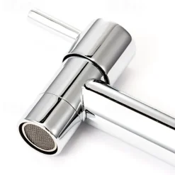 Bathroom Sink Faucet,Wall Mounted Brass Single Handle One Hole Centerset Contemporary, Bathroom Sink Faucet with Cold Water Only