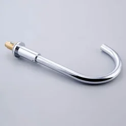 Bathtub Faucet 5 Hole Bathroom Tub Taps Deck Mounted, 3 Handle Sink Mixer Hot and Cold Bathroom Shower Faucets with Handshower Handheld Tap