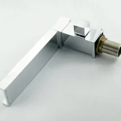 Bathtub Faucet -3 Holes Waterfall Bathtub Mixer Tap Chrome Bathroom Shower Faucet