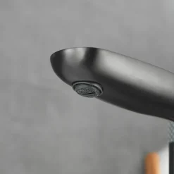 Bathtub Faucet Floor Mount Freestanding Tub Filler Brass High Flow Shower Faucets with Handheld Shower Mixer Taps Swivel Spout(Gun Grey/Brushed Golden)