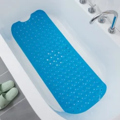 Bathtub Mat Non Slip Bath Mat for Tub,40 x 16 Inch Shower Mat with Suction Cups,Extra Large and Machine Washable,Bath Mats for Bathroom