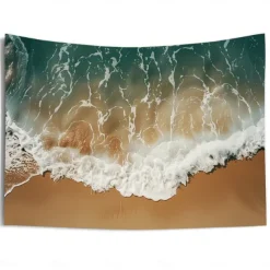 Beach Island Hanging Tapestry Wall Art Large Tapestry Mural Decor Photograph Backdrop Blanket Curtain Home Bedroom Living Room Decoration