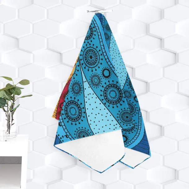 Beach Towel 100% Micro Fiber Mandala Series Oversized Beach Towel, 35"x70", Large Swim Towel for Teens Adults, Quick-Dry, Absorbent, Soft, Versatile for Travel, Bath and Pool 80x160cm