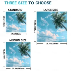 Beach Towel - Quick Drying and Waterproof - Soft and Absorbent Fabric - Perfect for Beach, Pool, and Travel - Lightweight and Compact for Easy Packing