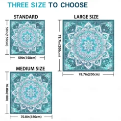 Beach Towel - Quick Drying and Waterproof - Soft and Absorbent Fabric - Perfect for Beach, Pool, and Travel - Lightweight and Compact for Easy Packing