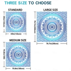 Beach Towel - Quick Drying and Waterproof - Soft and Absorbent Fabric - Perfect for Beach, Pool, and Travel - Lightweight and Compact for Easy Packing