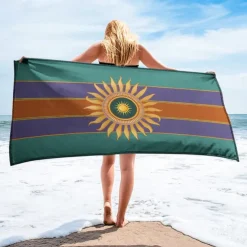 Beach Towel Bath Towel Large 3D Print Sea Pattern Towel Bath Towel Beach Sheet Blanket Classic 100% Micro Fiber Comfy Blankets