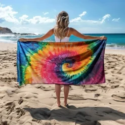 Beach Towel Bath Towel Large 3D Print Sea Pattern Towel Bath Towel Beach Sheet Blanket Classic 100% Micro Fiber Comfy Blankets