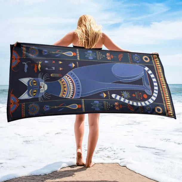 Beach Towel Beach Blanket Quick-Dry 3D Print 100% Micro Fiber Comfy Soft Blankets