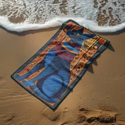 Beach Towel Beach Blanket Quick-Dry 3D Print 100% Micro Fiber Comfy Soft Blankets