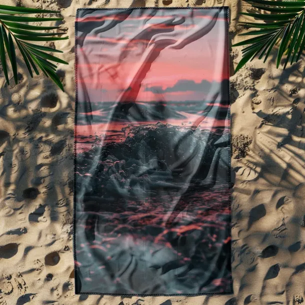 Beach Towel Comfy Blankets Love Sea Series Bath Towel Large 3D Print Pattern Towel Bath Towel Beach Sheet Blanket Classic 100% Micro Fiber