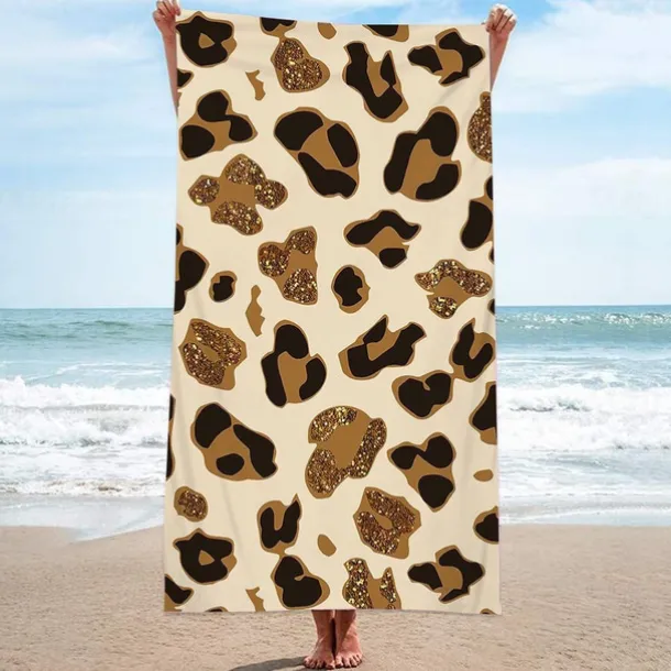 Beach Towel for Adults Men Women Kids, Sand Free Beach Towel Quick Dry Microfiber Lightweight, Oversized Pool Towel Super Absorbent Personalized Towels