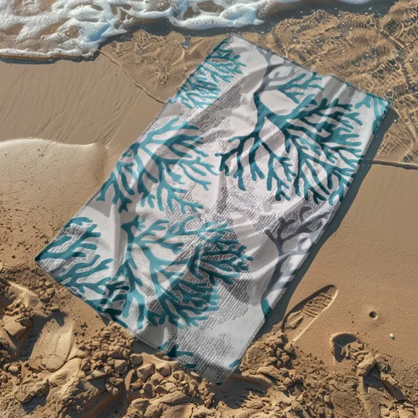 Beach Towel Palm Tree Series 100% Micro Fiber Comfy Blankets Oversized Beach Towel, 35"x70", Large Swim Towel for Teens Adults, Quick-Dry, Absorbent, Soft, Versatile for Travel, Bath and Pool