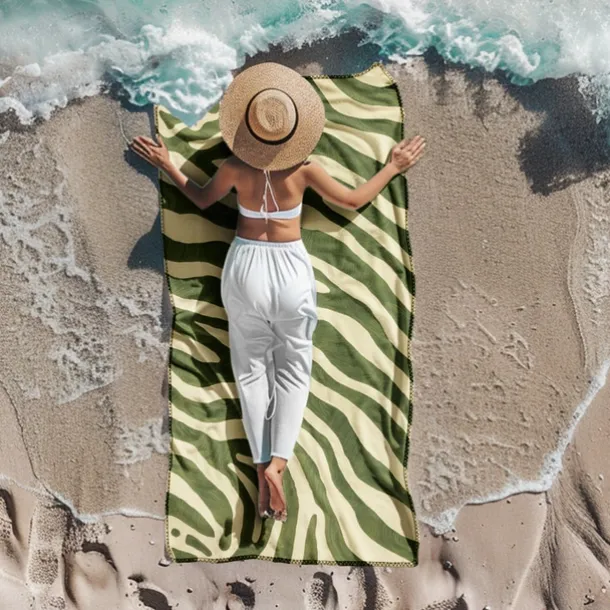 Beach Towel Palm Tree Series 100% Micro Fiber Comfy Blankets Oversized Beach Towel, 35"x70", Large Swim Towel for Teens Adults, Quick-Dry, Absorbent, Soft, Versatile for Travel, Bath and Pool