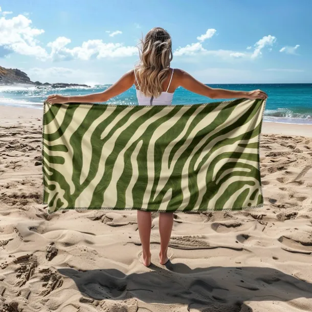 Beach Towel Palm Tree Series 100% Micro Fiber Comfy Blankets Oversized Beach Towel, 35"x70", Large Swim Towel for Teens Adults, Quick-Dry, Absorbent, Soft, Versatile for Travel, Bath and Pool