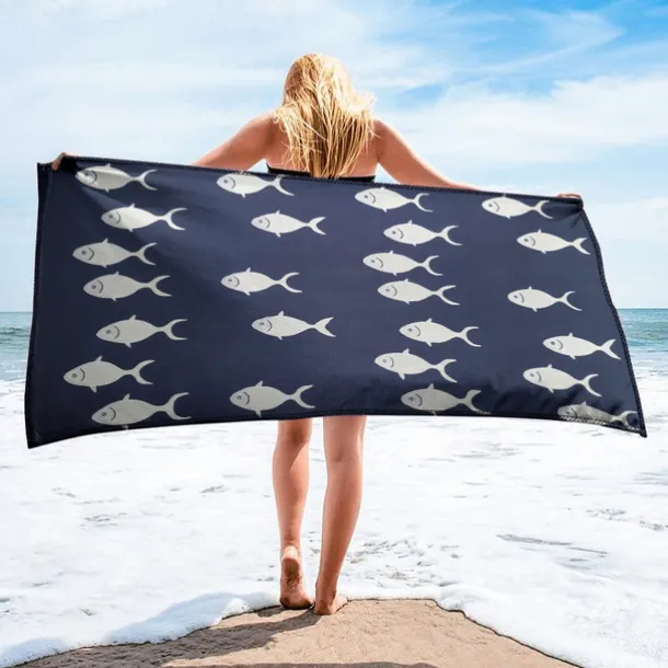 Beach Towel Palm Tree Series 100% Micro Fiber Comfy Blankets Oversized Beach Towel, 35"x70", Large Swim Towel for Teens Adults, Quick-Dry, Absorbent, Soft, Versatile for Travel, Bath and Pool