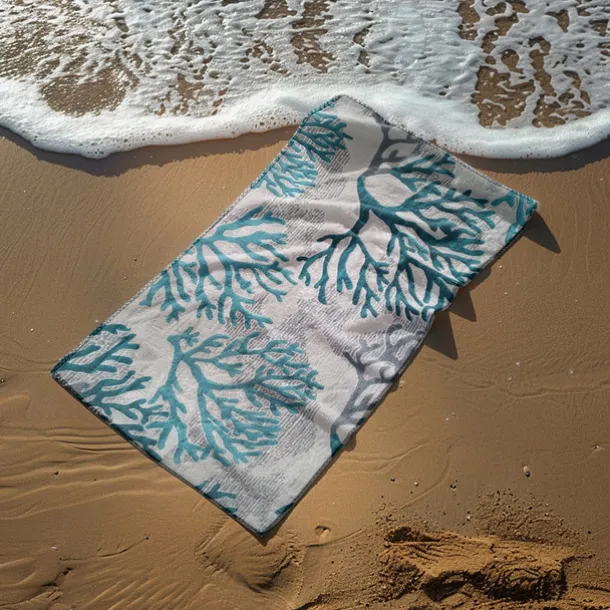 Beach Towel Palm Tree Series 100% Micro Fiber Comfy Blankets Oversized Beach Towel, 35"x70", Large Swim Towel for Teens Adults, Quick-Dry, Absorbent, Soft, Versatile for Travel, Bath and Pool