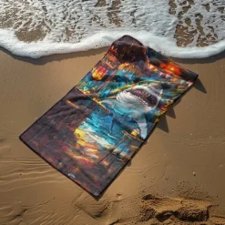 Beach Towel Summer Beach Blankets 100% Micro Fiber Breathing Comfy Blankets