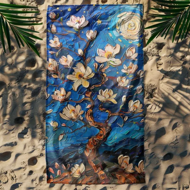 Beach Towel Summer Beach Blankets 100% Micro Fiber Breathing Comfy Blankets