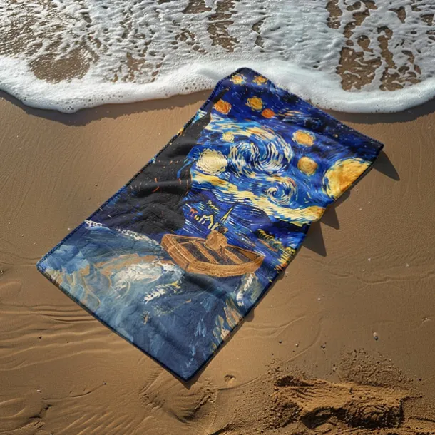 Beach Towel Summer Beach Blankets 100% Micro Fiber Breathing Comfy Blankets