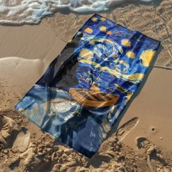 Beach Towel Summer Beach Blankets 100% Micro Fiber Breathing Comfy Blankets