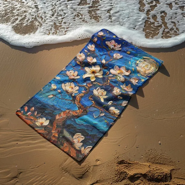 Beach Towel Summer Beach Blankets 100% Micro Fiber Breathing Comfy Blankets