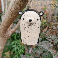 Beautiful Rustic Animal Wind Chimes Boho Handmade Garden Decor GiftResin Animal Decor Gift Ideas Garden Decor Unique Gift 1pcs
