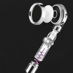 Beauty Skin Three-speed Turbo Rod Supercharged Shower Shower Head Whirlpool Bath Bath Hose Set Water Heater Shower Head Shower