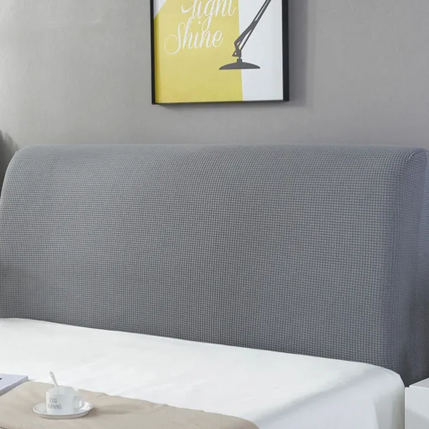 Bed Headboard Cover for Bedroom Decoration, Stretch Bed Headboard Slipcover Covers, Dust proof Protector Cover for Upholstered Headboard