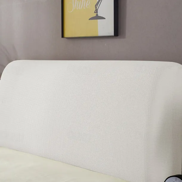 Bed Headboard Cover for Bedroom Decoration, Stretch Bed Headboard Slipcover Covers, Dust proof Protector Cover for Upholstered Headboard