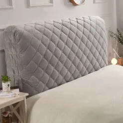 Bed Headboard Cover Headboard Slipcover for King/Queen/Twin Bed,Bed Headboard Slipcover Protector Stretch Dustproof Cover for Bedroom Decor