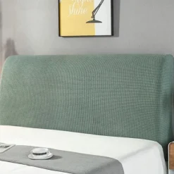 Bed Headboard Cover Slipcover Stretch Protector Cover Dustproof Elastic Bed Head Cover