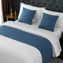 Bed Runner Bed Scarf, Decorative Bed Scarf for Home Hotel Bedspreads Scarves Protection Modern Solid Bed Runner for Foot of Bed Home Bedroom Bedding Decoration