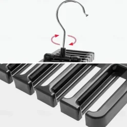 Belt Hanger for Closet, 10 Belts Rack Storage Organizer, Holder - Closet Tie Racks Hangers Sturdy for Men Women