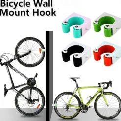 Bicycle Wall Mount Hook Bicycle Parking Rack Mountain Bike Buckle Stand Holder Cycling Accessories Mount Hook Mountain Bike Parking