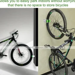 Bicycle Wall Mount Hook Bicycle Parking Rack Mountain Bike Buckle Stand Holder Cycling Accessories Mount Hook Mountain Bike Parking