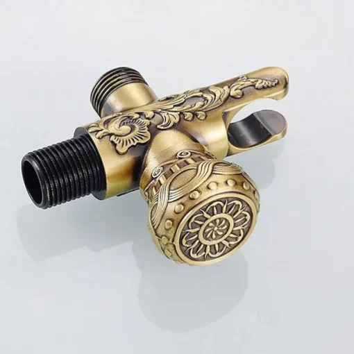 Bidet Faucet Antique Copper Toilet Handheld Bidet Sprayer Self-Cleaning Antique