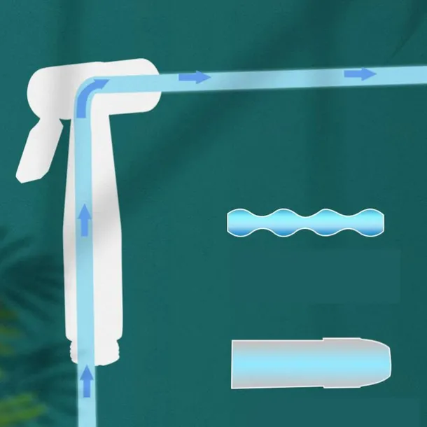 Bidet Sprayer Set No Drilling Bracket for Toilet Stainless Steel Head and Hose 1.5m/3m, Wall Mounted Handlheld Spray, Shattaf Diaper Cleaning for Personal Hygiene