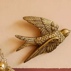 Bird Metal Wall Art Flying Bird Wall Decor Wall Sculpture Wall Decor For Indoor Outdoor Room Decor Home Decor Party Decor