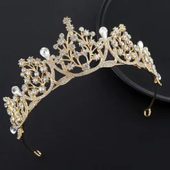 Birthday Party Crystal Rhinestones Crown for Birthday Queens and Princesses for Hair Accessories