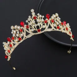 Birthday Party Crystal Rhinestones Crown for Birthday Queens and Princesses for Hair Accessories