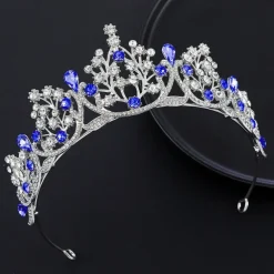 Birthday Party Crystal Rhinestones Crown for Birthday Queens and Princesses for Hair Accessories
