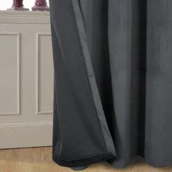 Blackout Curtain Drapes Velvet Farmhouse Grommet/Eyelet IKEA Series Curtain Panels For Living Room Bedroom Door Kitchen Window Treatments Thermal Insulated Room Darkening