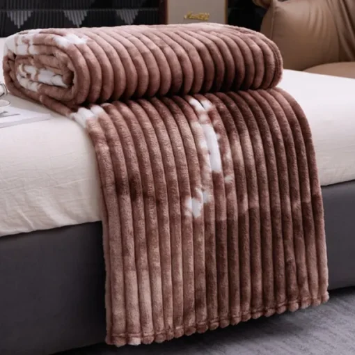 Blanket for Beds Tie Dyeing Warm Manta Single/Queen/King Flannel Fleece Thow Blanket Thick Warm Plaids for Bedroom Sofa
