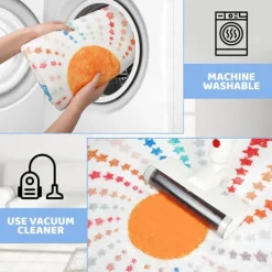 Blue Flower Area Rug Kitchen Mat Non-Slip Oil Proof Floor Mat Livingroom Rug Indoor Outdoor Mat Bedroom Decor Bathroom Mat Entrance Rug Door Mat Bird Tree of Life