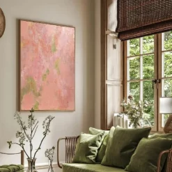 Boho Art Heavy Texture Painting hand painted Brown Abstract Art Nordic Art oil painting handmade Blue Brown Beige 3D Textured Art Original Painting Wall Art painting