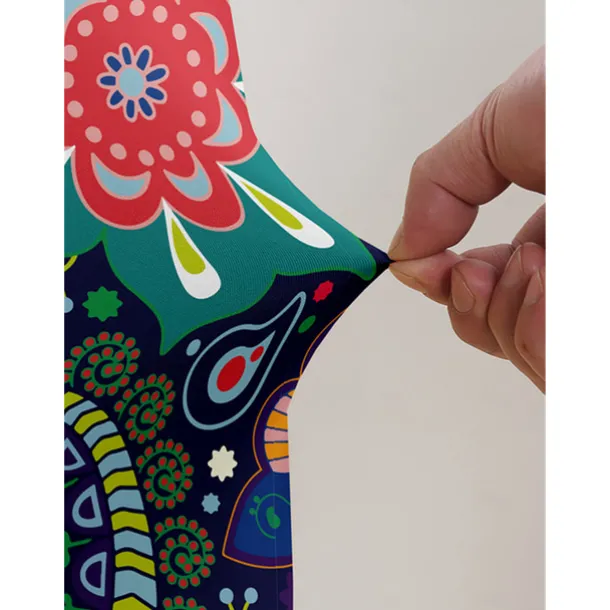 BOHO Dining Chair Cover Farmhouse Stretch Chair Seat Slipcover Spandex Washable Cover Kitchen Protector for Dining Room Wedding Ceremony Durable