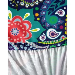 BOHO Dining Chair Cover Farmhouse Stretch Chair Seat Slipcover Spandex Washable Cover Kitchen Protector for Dining Room Wedding Ceremony Durable